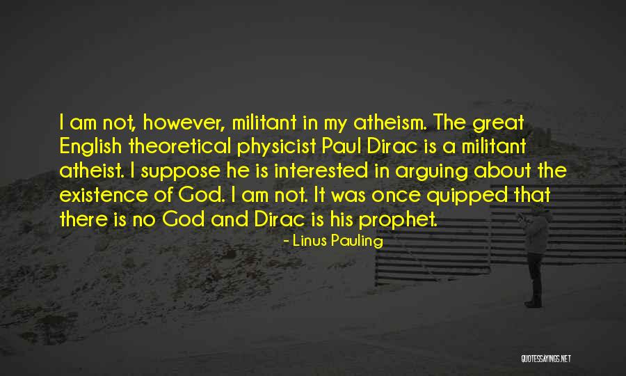 Great Atheist Quotes By Linus Pauling Great Atheist Quotes By Linus Pauling