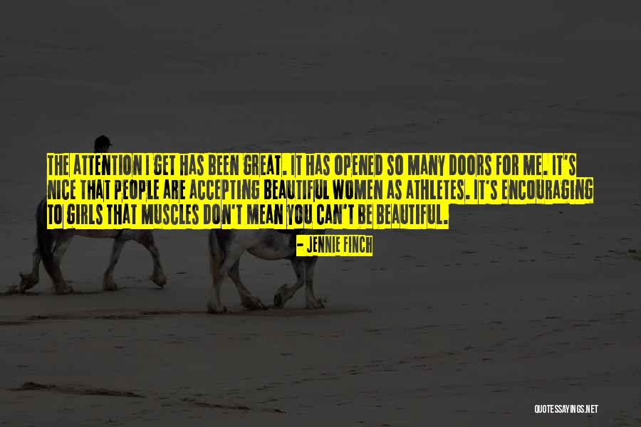 Great Athletes Quotes By Jennie Finch Great Athletes Quotes By Jennie Finch