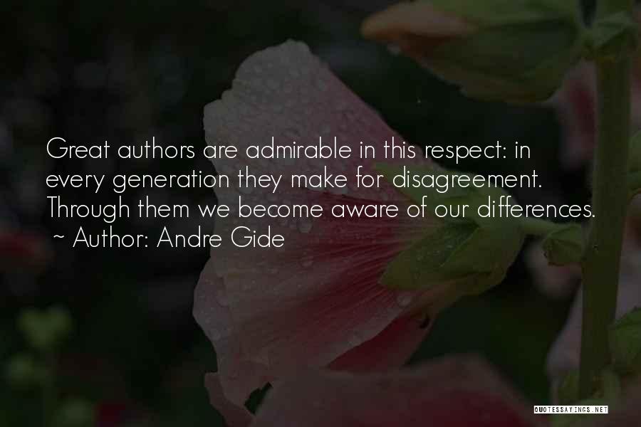 Great Authors Quotes By Andre Gide
