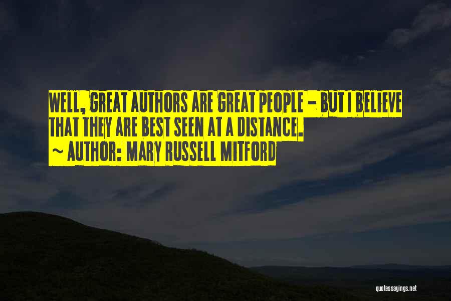 Great Authors Quotes By Mary Russell Mitford