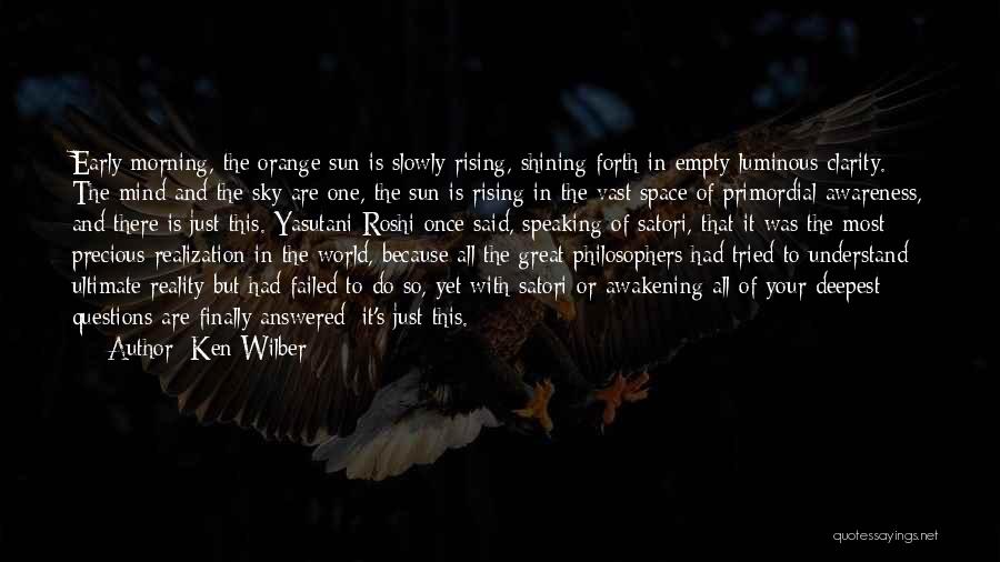 Great Awakening Quotes By Ken Wilber