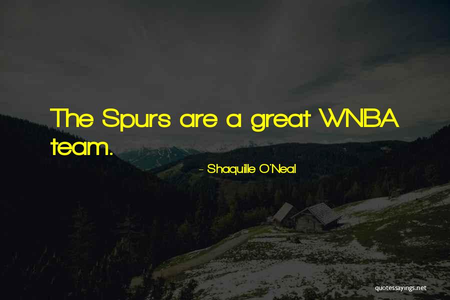 Great Basketball Team Quotes By Shaquille O'Neal