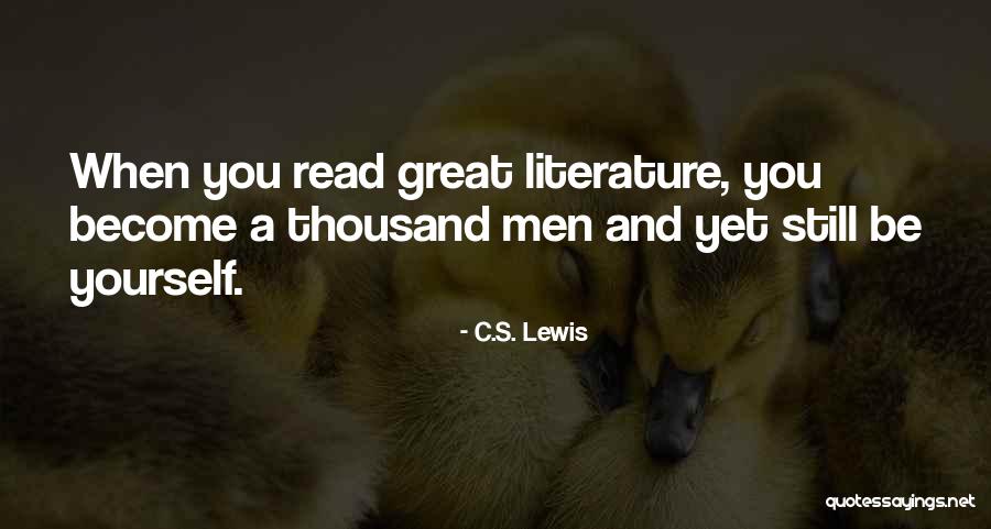 Great Be Yourself Quotes By C.S. Lewis