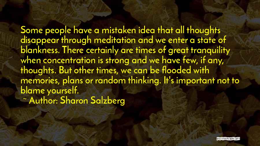 Great Be Yourself Quotes By Sharon Salzberg