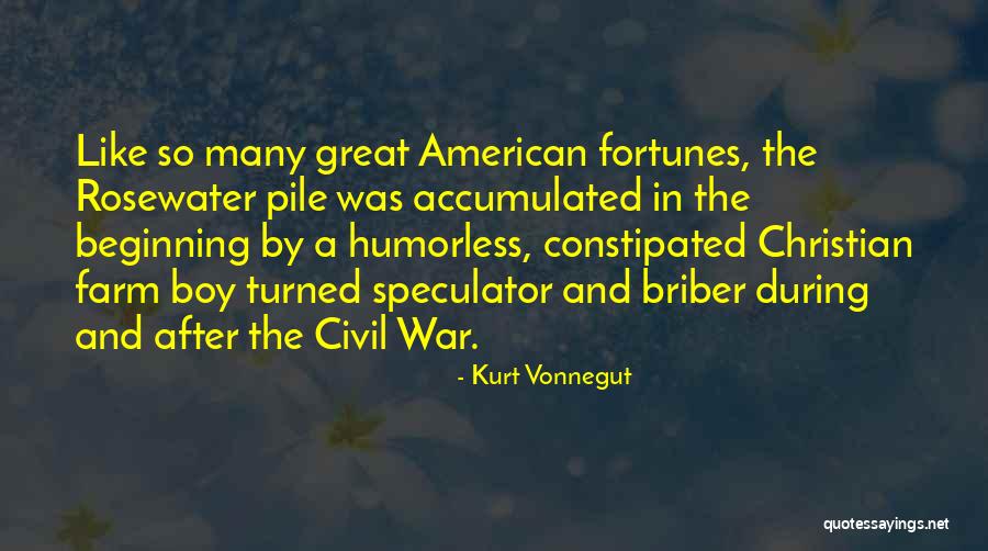 Great Beginning Quotes By Kurt Vonnegut