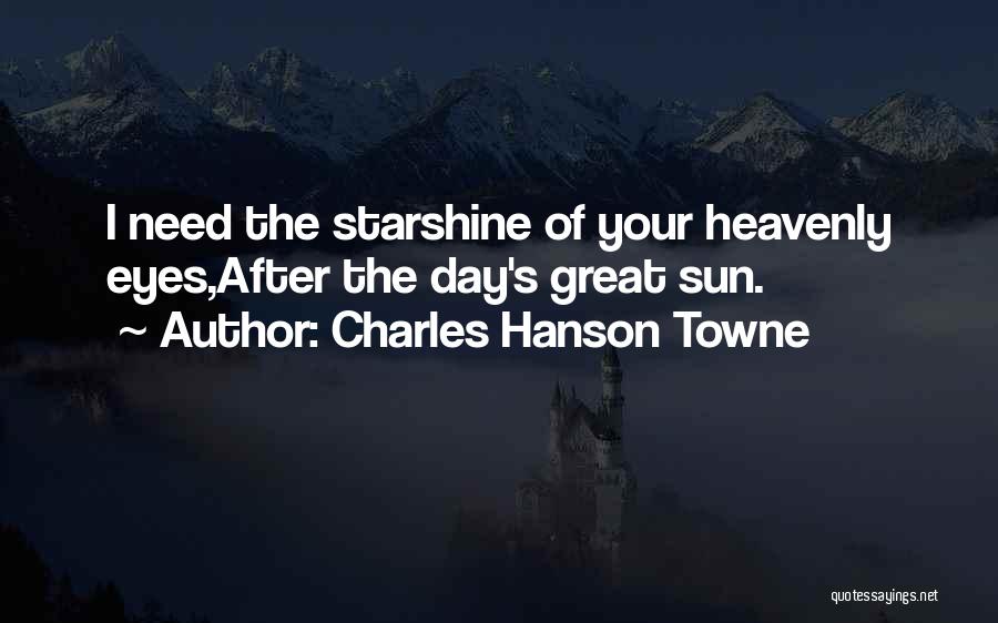 Great Being In Love Quotes By Charles Hanson Towne