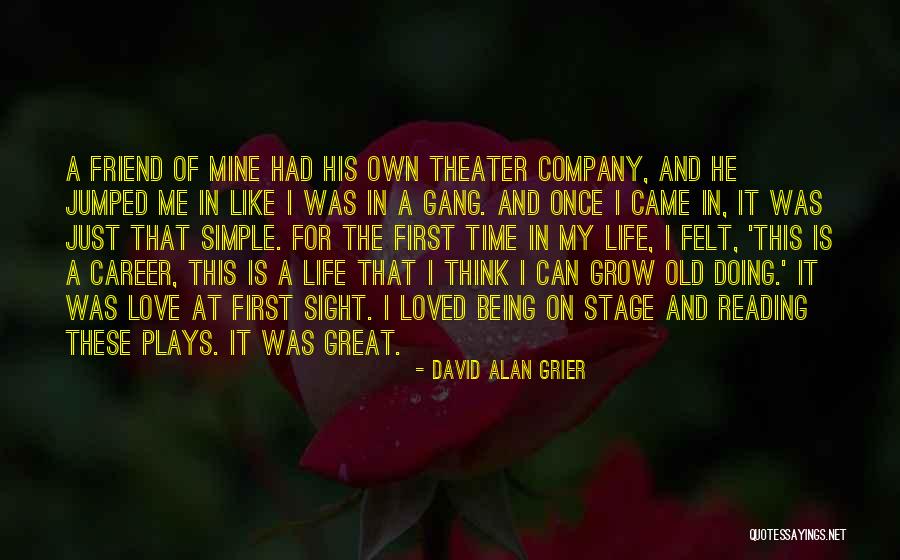 Great Being In Love Quotes By David Alan Grier