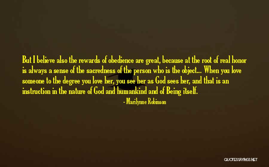 Great Being In Love Quotes By Marilynne Robinson