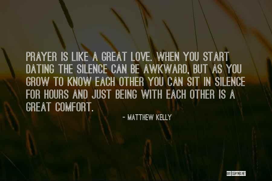 Great Being In Love Quotes By Matthew Kelly