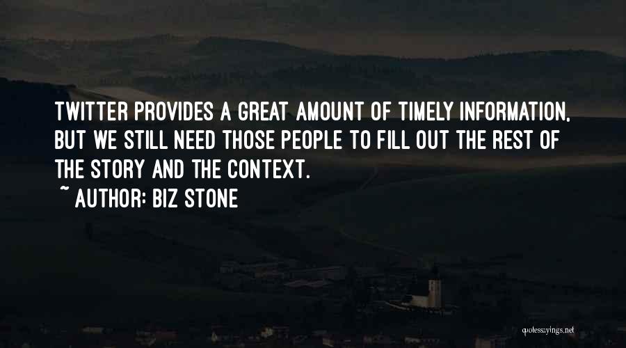 Great Biz Quotes By Biz Stone