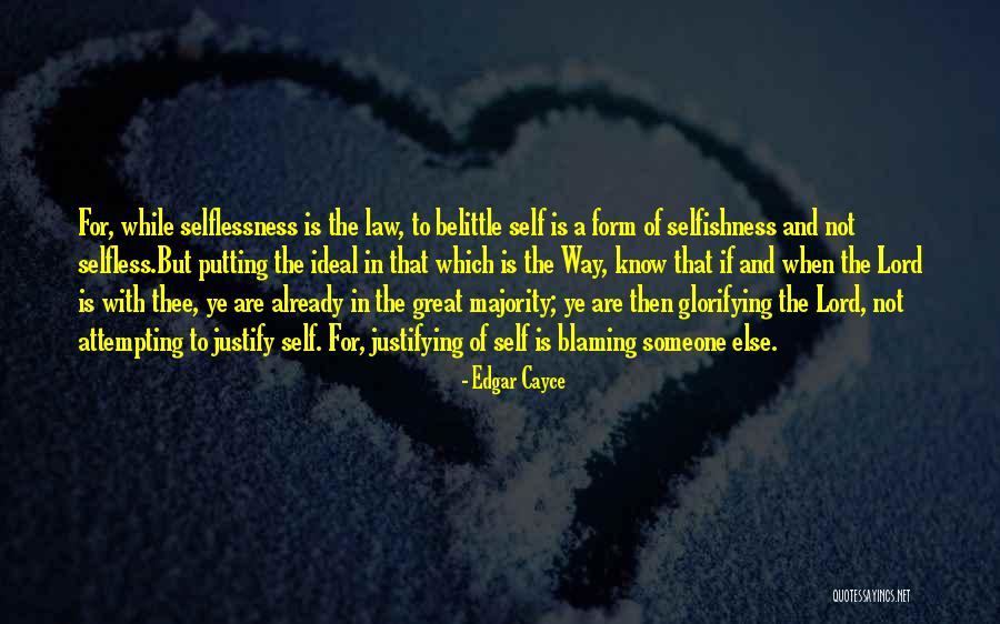 Great Blaming Quotes By Edgar Cayce Great Blaming Quotes By Edgar Cayce