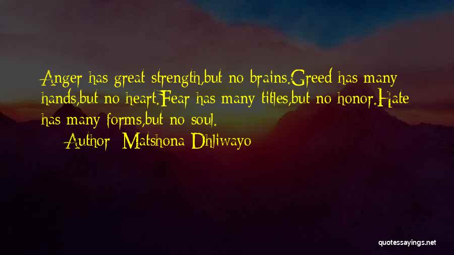 Great Brains Quotes By Matshona Dhliwayo