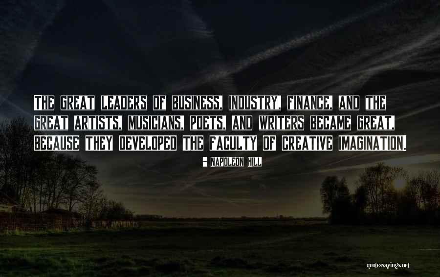 Great Business Leaders Quotes By Napoleon Hill