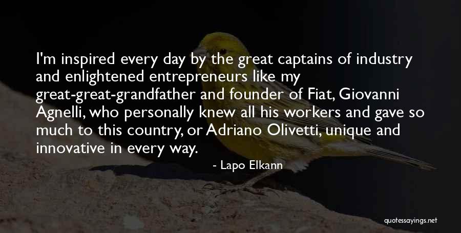 Great Captains Quotes By Lapo Elkann