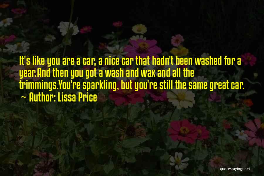 Great Car Quotes By Lissa Price