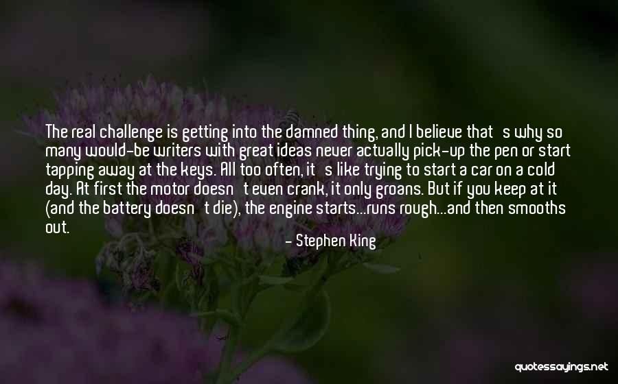 Great Car Quotes By Stephen King