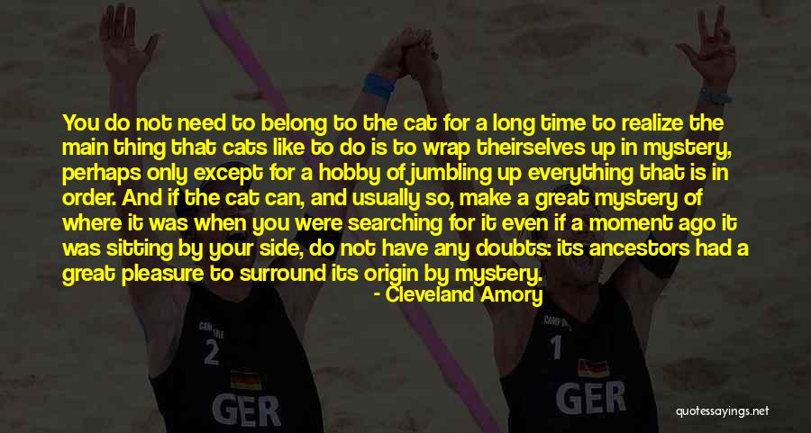 Great Cat Quotes By Cleveland Amory Great Cat Quotes By Cleveland Amory