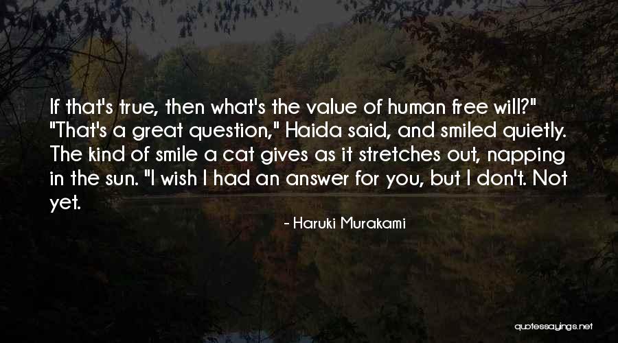 Great Cat Quotes By Haruki Murakami Great Cat Quotes By Haruki Murakami