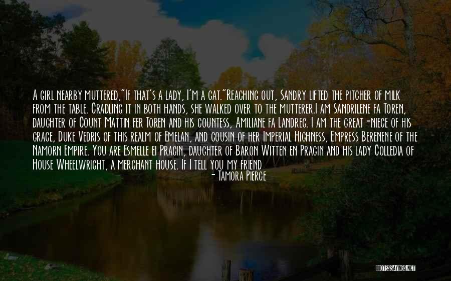 Great Cat Quotes By Tamora Pierce Great Cat Quotes By Tamora Pierce