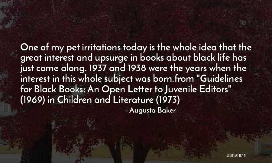 Great Children's Literature Quotes By Augusta Baker