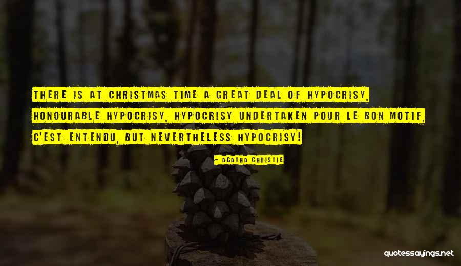 Great Christmas Time Quotes By Agatha Christie