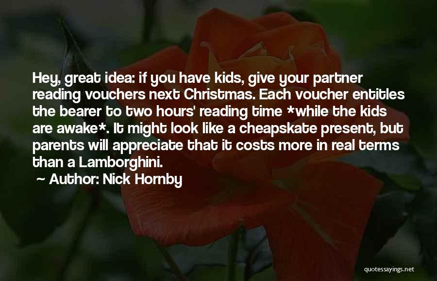 Great Christmas Time Quotes By Nick Hornby