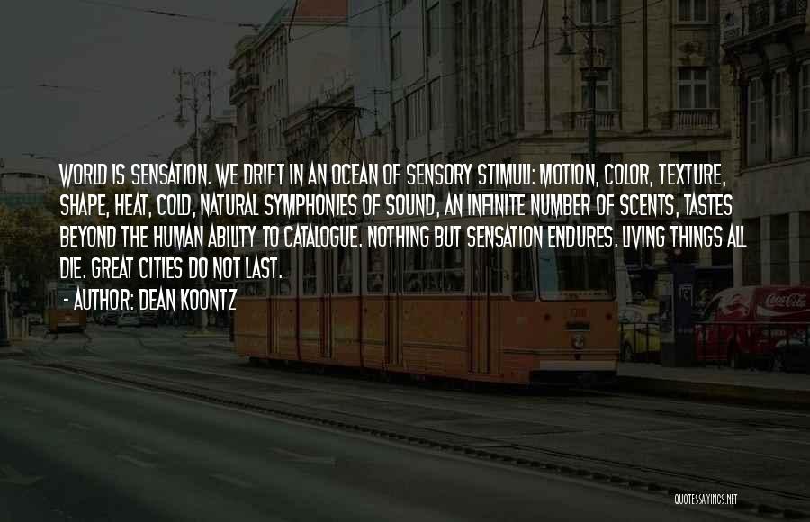Great Cities Quotes By Dean Koontz