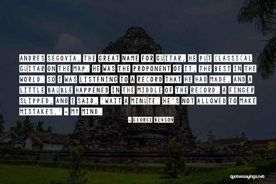 Great Classical Quotes By George Benson Great Classical Quotes By George Benson