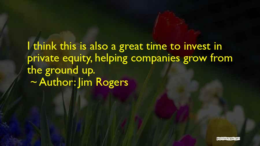 Great Companies Quotes By Jim Rogers