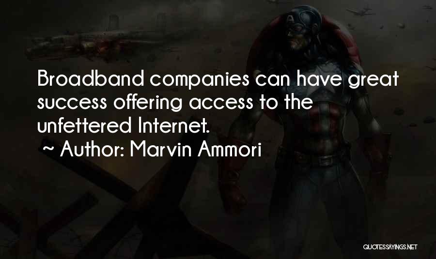 Great Companies Quotes By Marvin Ammori