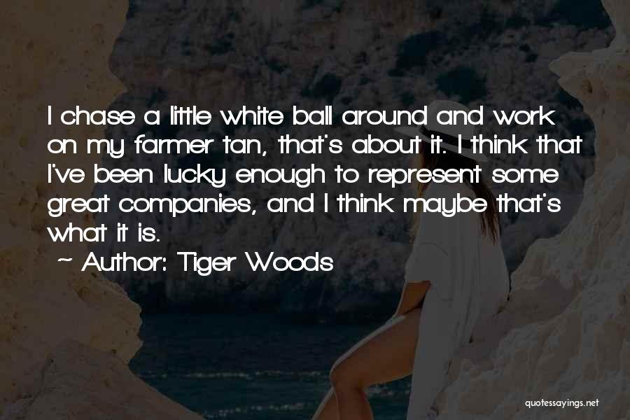 Great Companies Quotes By Tiger Woods