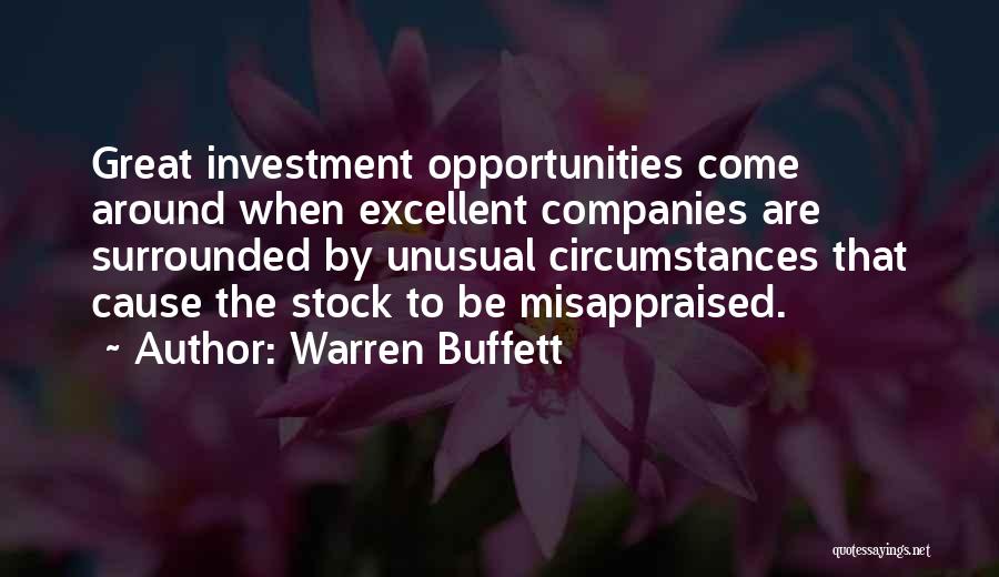 Great Companies Quotes By Warren Buffett