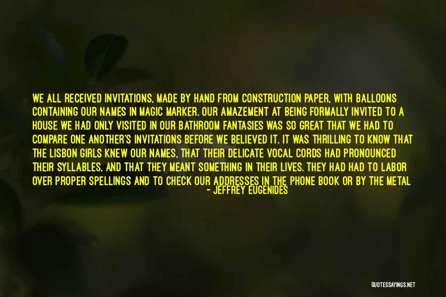 Great Construction Quotes By Jeffrey Eugenides Great Construction Quotes By Jeffrey Eugenides