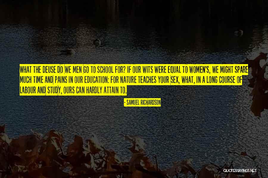 Great Coworker Quotes By Samuel Richardson Great Coworker Quotes By Samuel Richardson