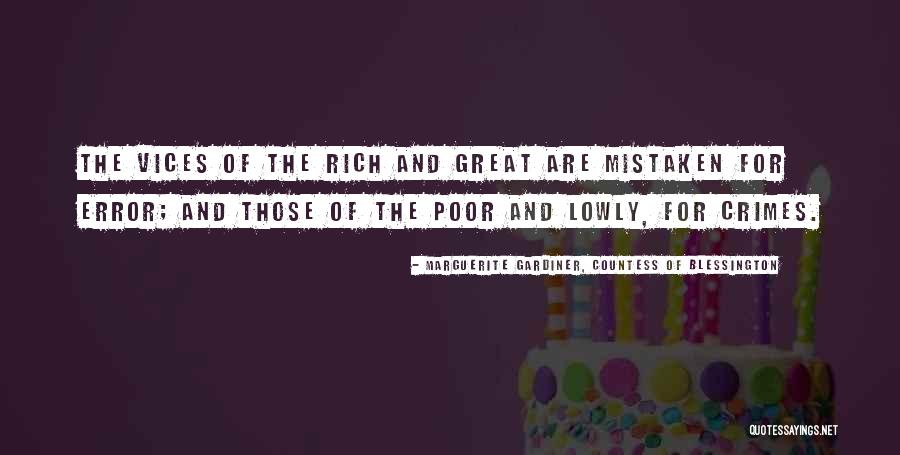 Great Crimes Quotes By Marguerite Gardiner, Countess Of Blessington Great Crimes Quotes By Marguerite Gardiner, Countess Of Blessington