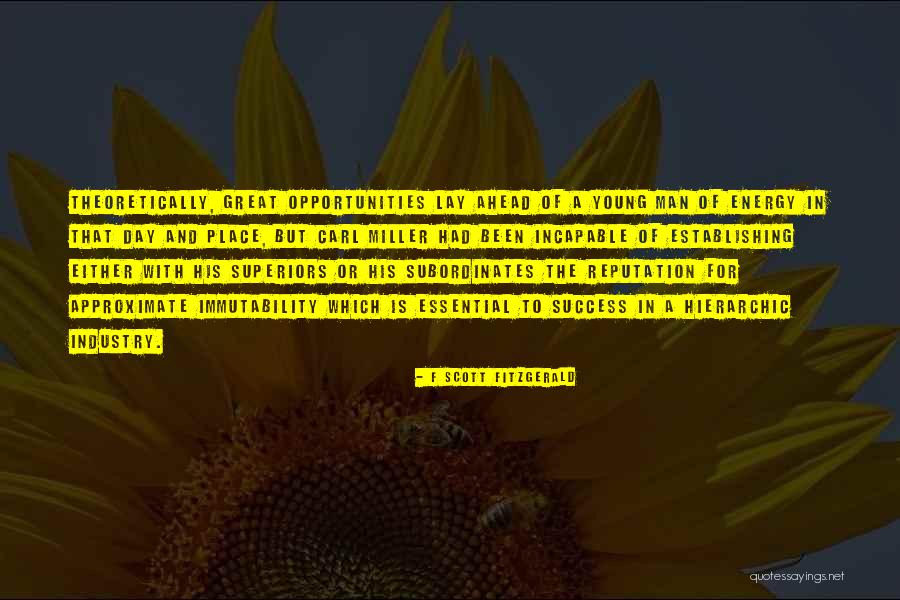 Great Day Ahead Quotes By F Scott Fitzgerald