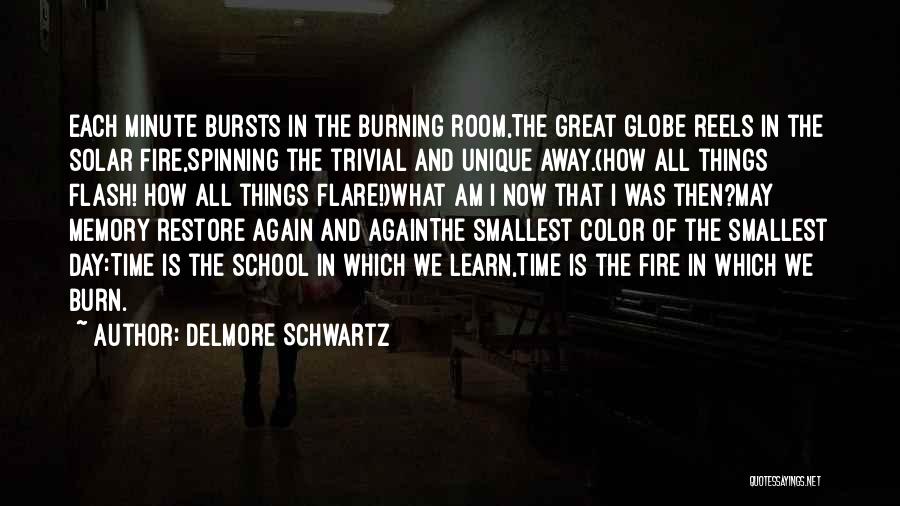 Great Day At School Quotes By Delmore Schwartz