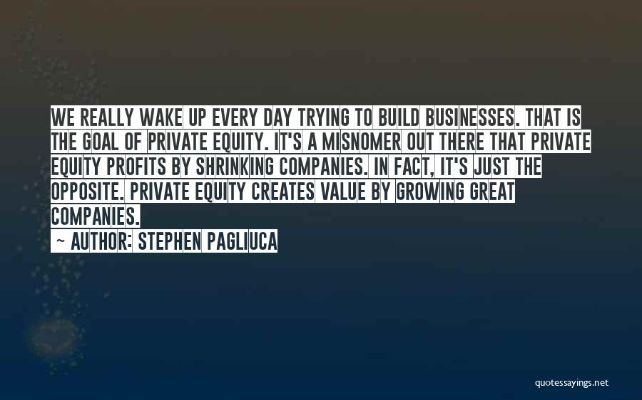 Great Day Out Quotes By Stephen Pagliuca