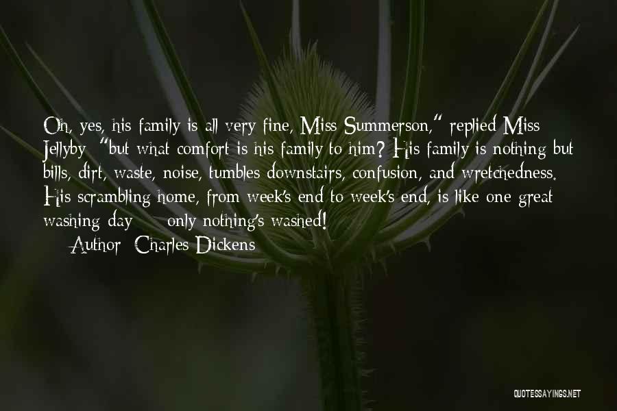 Great Day With Family Quotes By Charles Dickens