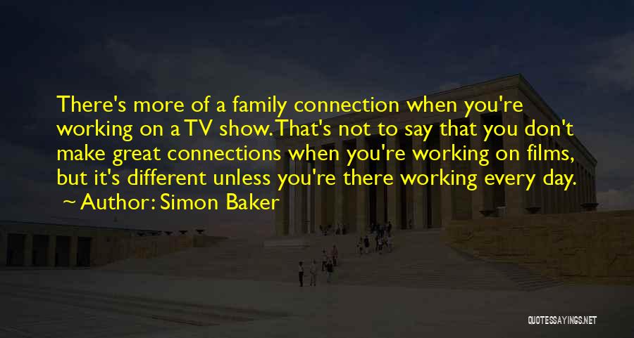 Great Day With Family Quotes By Simon Baker