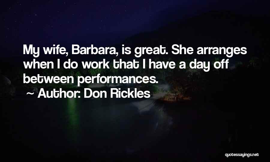 Great Day Work Quotes By Don Rickles