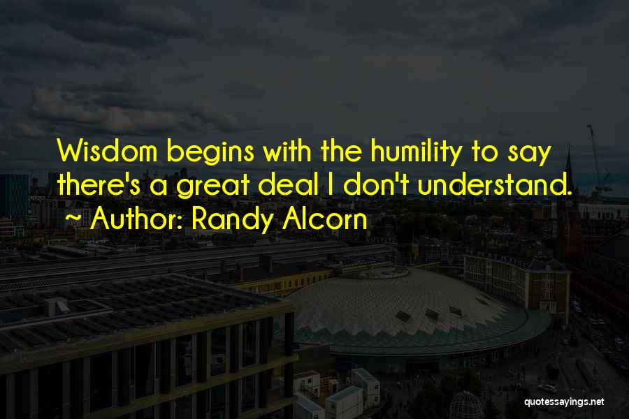 Great Deal Quotes By Randy Alcorn