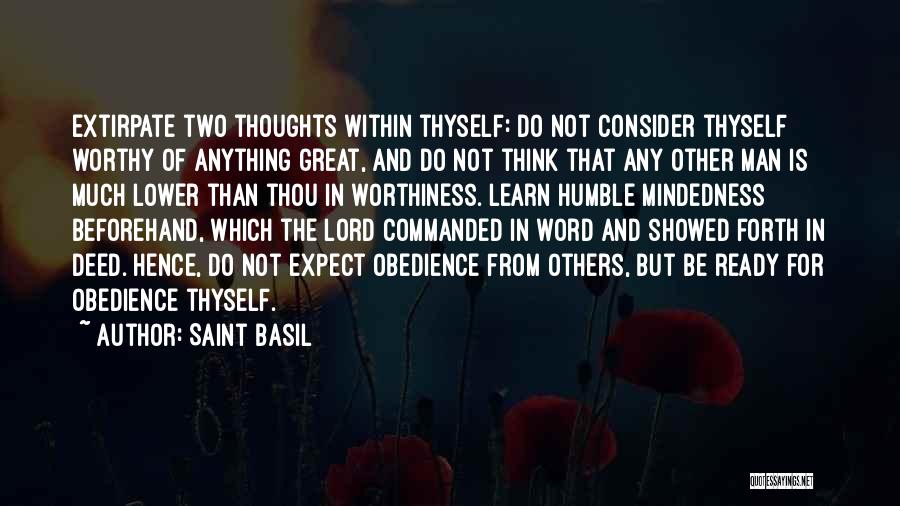 Great Deed Quotes By Saint Basil