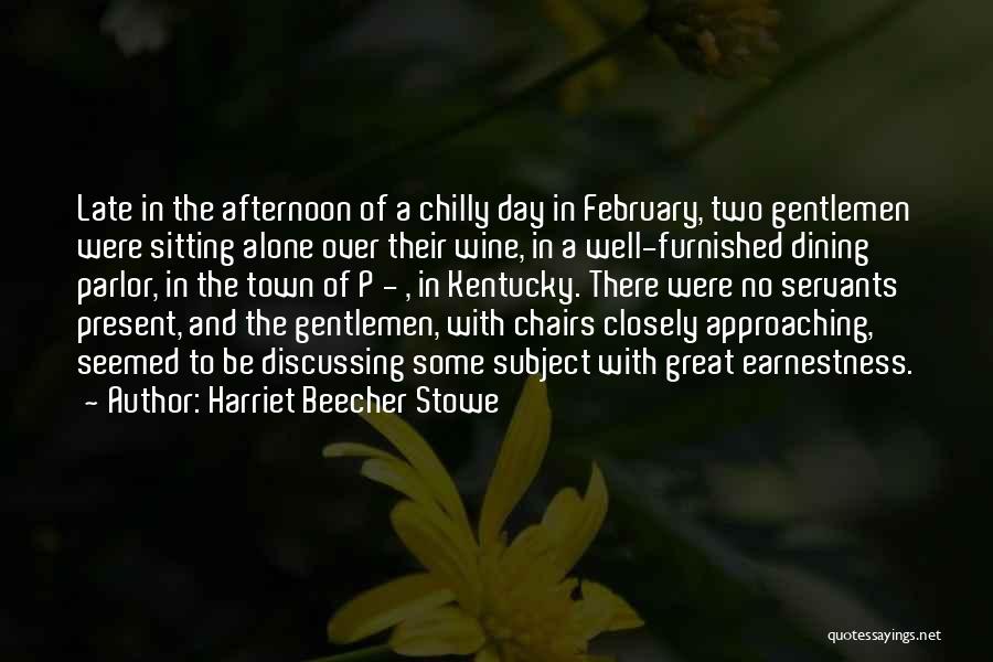 Great Dining Quotes By Harriet Beecher Stowe