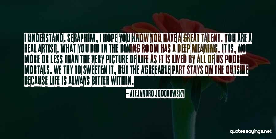 Great Dining Room Quotes By Alejandro Jodorowsky Great Dining Room Quotes By Alejandro Jodorowsky
