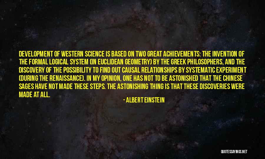 Great Discoveries Quotes By Albert Einstein