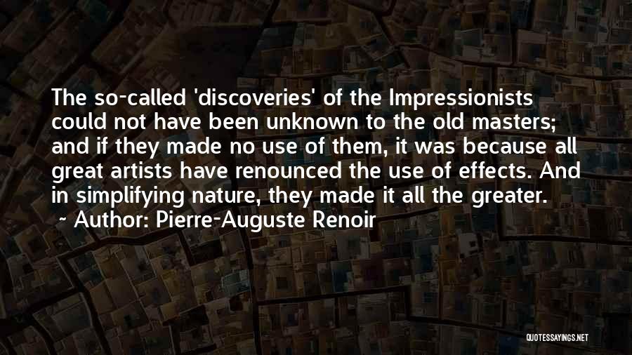 Great Discoveries Quotes By Pierre-Auguste Renoir