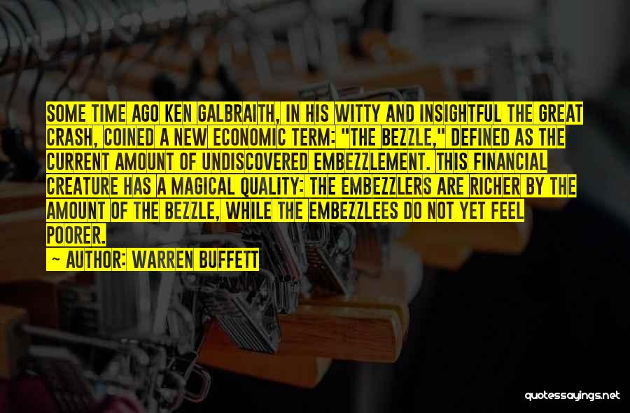 Great Economic Quotes By Warren Buffett