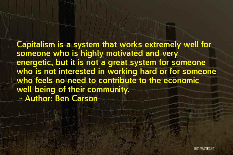 Great Energetic Quotes By Ben Carson