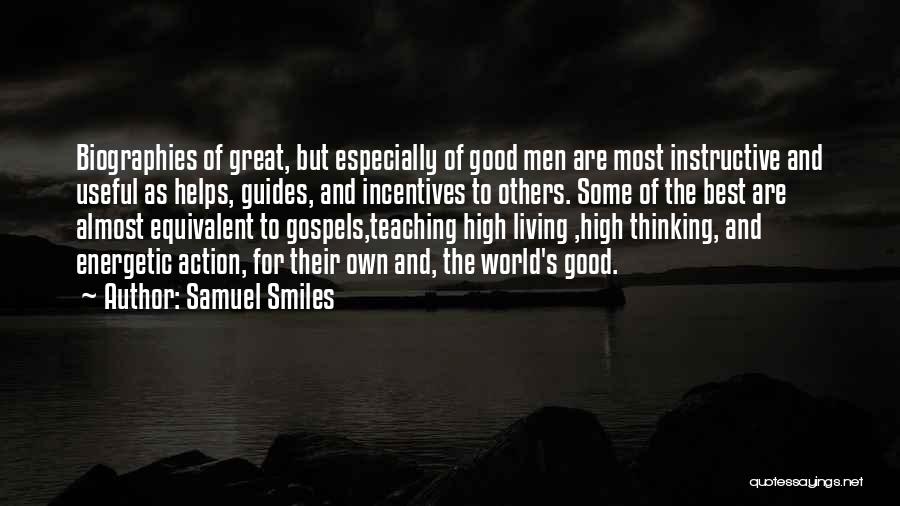 Great Energetic Quotes By Samuel Smiles